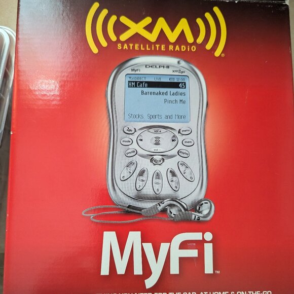 Brand NewDelphi MyFi XM 2Go Portable Satellite Radio Receiver Car Home On The Go - Picture 1 of 4
